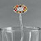 Spices Clear Plastic 7" Stir Stick - Oval - Main