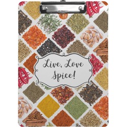 Spices Clipboard (Letter Size) (Personalized)