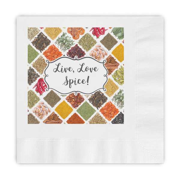 Custom Spices Embossed Decorative Napkins