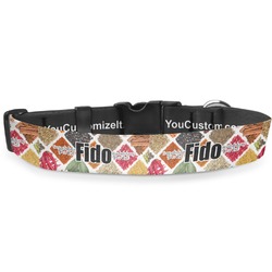 Spices Deluxe Dog Collar - Double Extra Large (20.5" to 35") (Personalized)