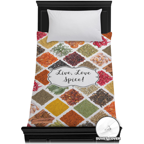 Custom Spices Duvet Cover - Twin XL (Personalized)