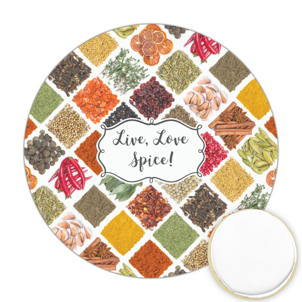 Custom Spices Printed Cookie Topper - 2.5"