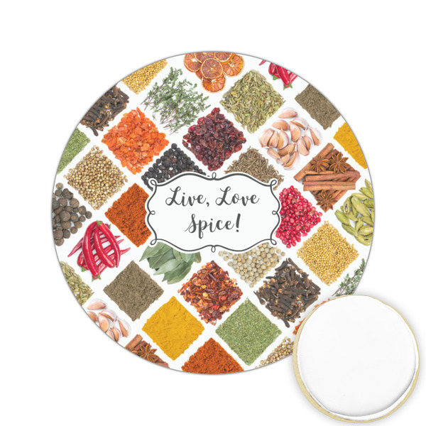 Custom Spices Printed Cookie Topper - 2.15"