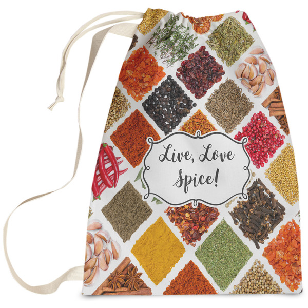 Custom Spices Laundry Bag - Large