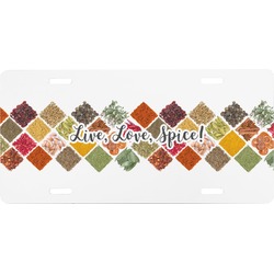 Spices Front License Plate (Personalized)