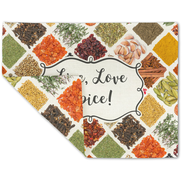 Custom Spices Double-Sided Linen Placemat - Single