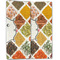 Spices Linen Placemat - Folded Half (double sided)