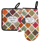 Spices Left Oven Mitt & Pot Holder Set