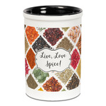 Spices Ceramic Pencil Holders - Black