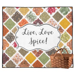 Spices Outdoor Picnic Blanket (Personalized)