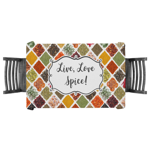 Custom Spices Tablecloth - 58"x58" (Personalized)