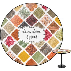 Spices Round Table - 24" (Personalized)