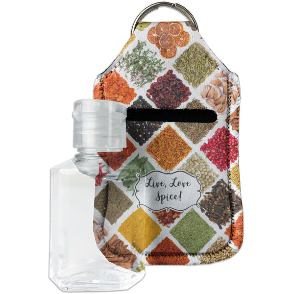 Custom Spices Hand Sanitizer & Keychain Holder - Small