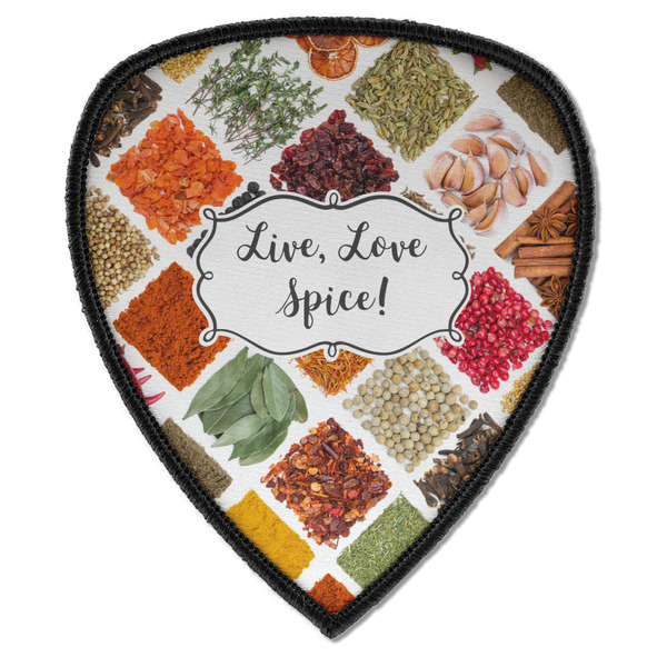 Custom Spices Iron on Shield Patch A