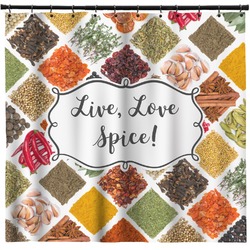 Spices Shower Curtain - 71" x 74"