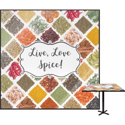 Spices Square Table Top - 24" (Personalized)