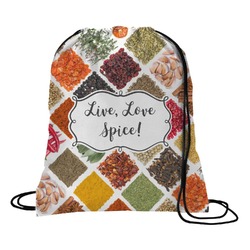 Spices Drawstring Backpack - Large (Personalized)