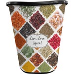 Spices Waste Basket - Single Sided (Black)