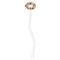 Spices White Plastic 7" Stir Stick - Oval - Single Stick