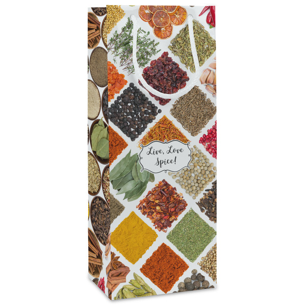 Custom Spices Wine Gift Bags - Matte