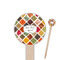 Spices Wooden 6" Food Pick - Round - Closeup