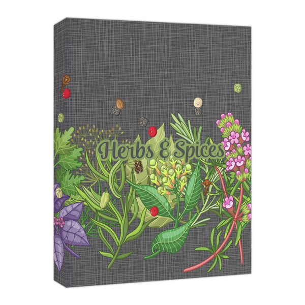 Custom Herbs & Spices Canvas Print - 16x20