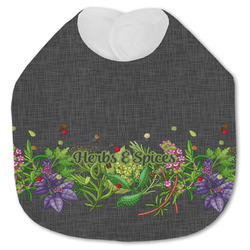 Herbs & Spices Jersey Knit Baby Bib