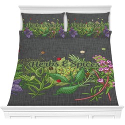 Herbs & Spices Comforter Set - Full / Queen (Personalized)