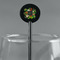 Herbs & Spices Black Plastic 5.5" Stir Stick - Round - Main