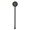 Herbs & Spices Black Plastic 5.5" Stir Stick - Round - Single Stick