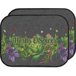 Herbs & Spices Car Floor Mats (Back Seat) (Personalized)