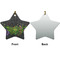 Herbs & Spices Ceramic Flat Ornament - Star Front & Back (APPROVAL)