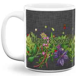 Herbs & Spices 11 Oz Coffee Mug - White