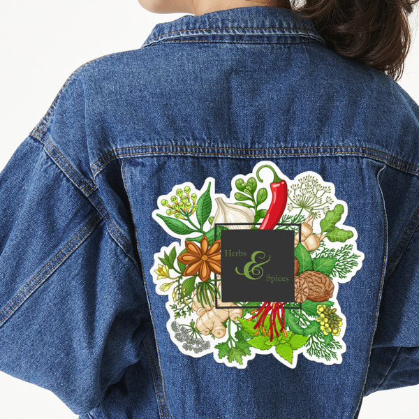 Custom Herbs & Spices Twill Iron On Patch - Custom Shape - 3XL