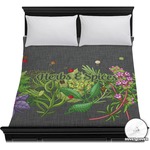 Herbs & Spices Duvet Cover - Full / Queen (Personalized)