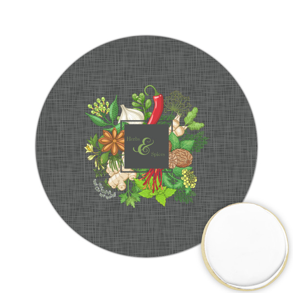 Custom Herbs & Spices Printed Cookie Topper - 2.15"