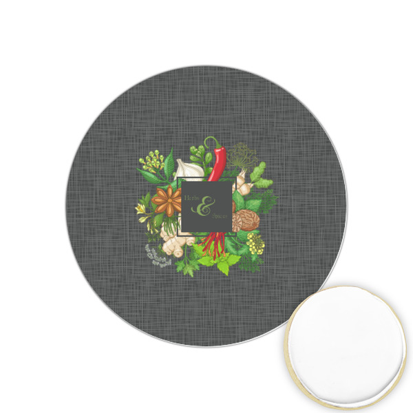 Custom Herbs & Spices Printed Cookie Topper - 1.25"