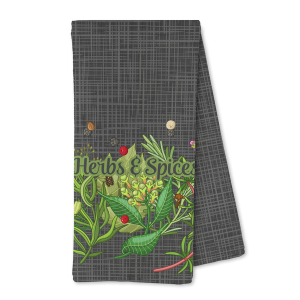 Custom Herbs & Spices Kitchen Towel - Microfiber