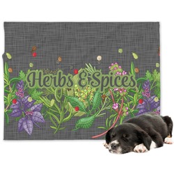 Herbs & Spices Dog Blanket - Regular (Personalized)
