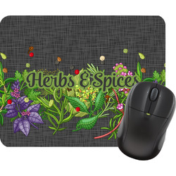 Herbs & Spices Rectangular Mouse Pad (Personalized)