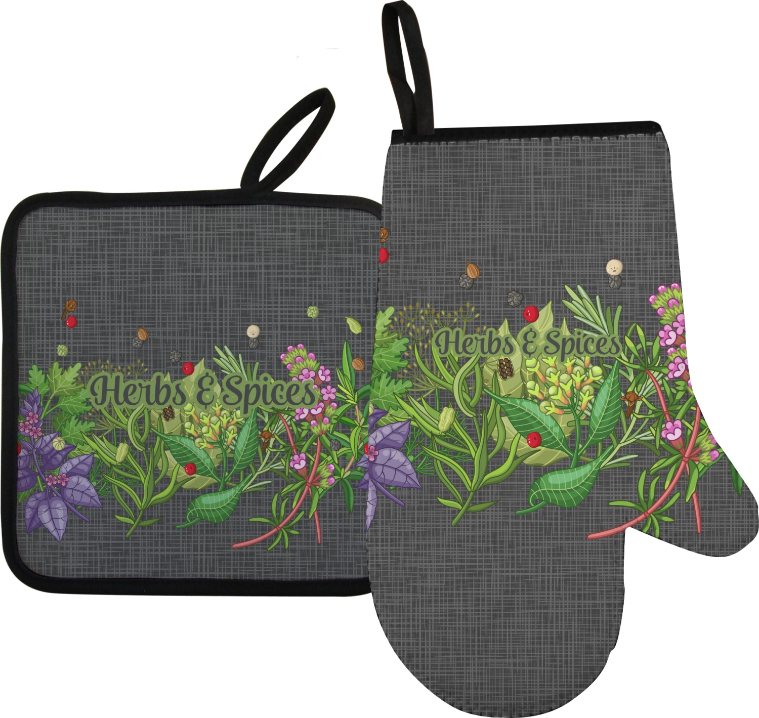 Herbs Oven Mitt