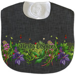 Herbs & Spices Velour Baby Bib