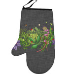 Herbs & Spices Left Oven Mitt (Personalized)