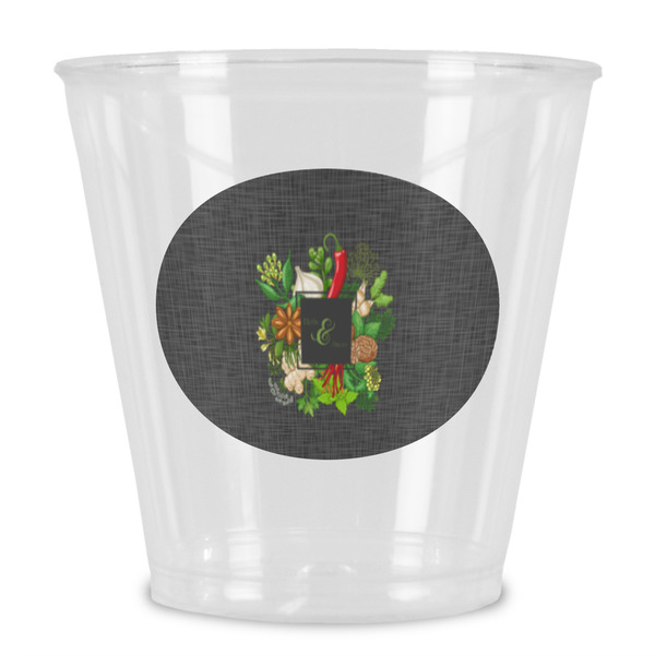 Custom Herbs & Spices Plastic Shot Glass