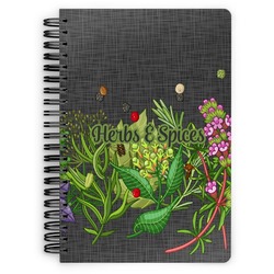 Herbs & Spices Spiral Notebook - 7x10