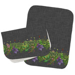 Herbs & Spices Burp Cloths - Fleece - Set of 2