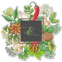 Herbs & Spices Graphic Decal - Large (Personalized)