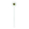 Herbs & Spices White Plastic 5.5" Stir Stick - Round - Single Stick