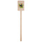 Herbs & Spices Wooden 6.25" Stir Stick - Rectangular - Single Stick