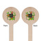 Herbs & Spices Wooden 7.5" Stir Stick - Round - Double Sided - Front & Back